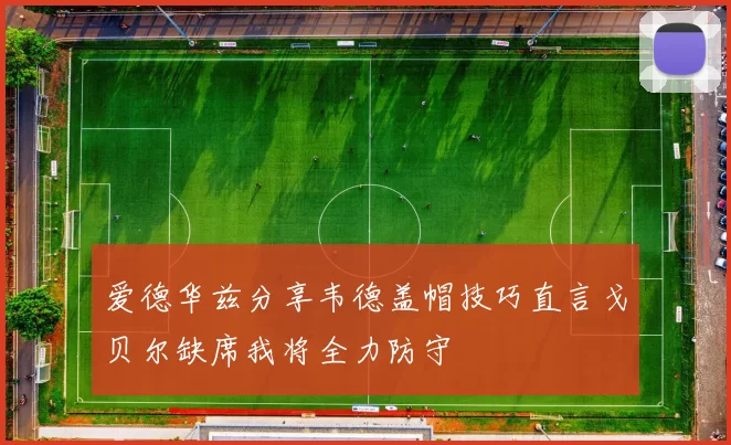 爱德华兹分享韦德盖帽技巧直言戈贝尔缺席我将全力防守